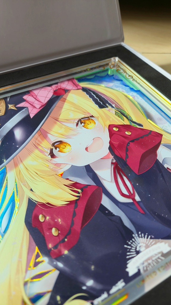 【BOOTH限定/2月上旬以降発送】2024直筆サインアクリル複製画「イブキ」