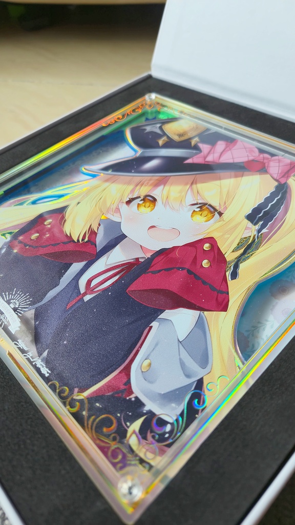 【BOOTH限定/2月上旬以降発送】2024直筆サインアクリル複製画「イブキ」