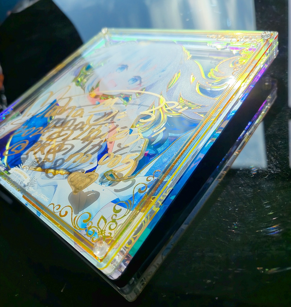 【BOOTH限定/2月上旬以降発送】2024直筆サインアクリル複製画「GURA」