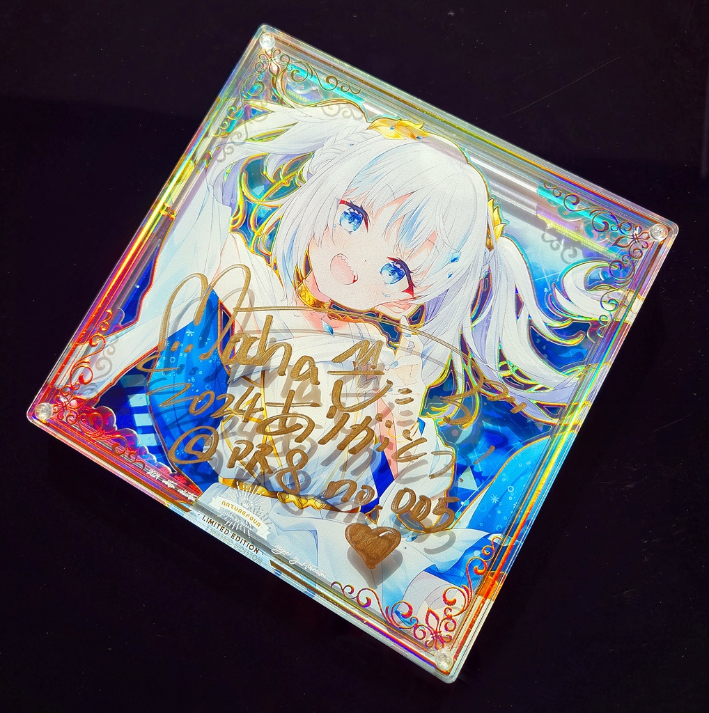 【BOOTH限定/2月上旬以降発送】2024直筆サインアクリル複製画「GURA」