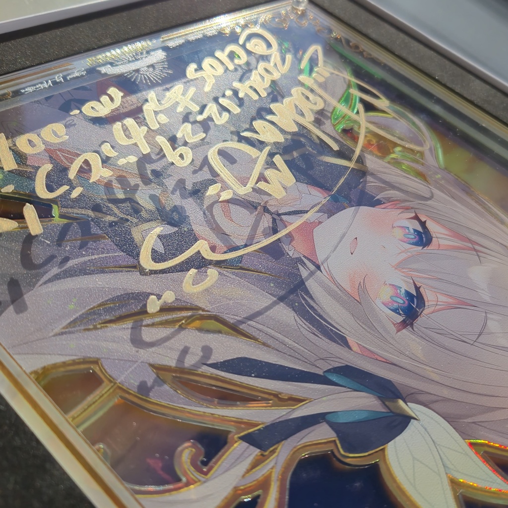 【BOOTH限定/2月上旬以降発送】2024直筆サインアクリル複製画「ホタル」