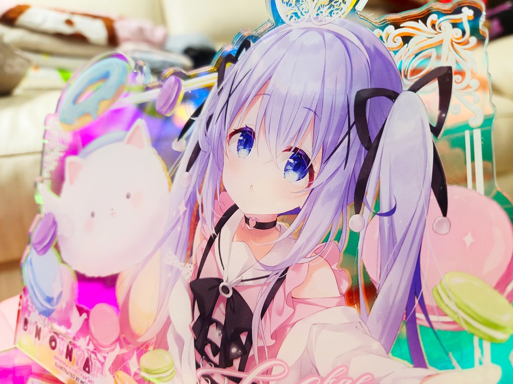 地雷系チノちゃんオーロラタブレットスタンド