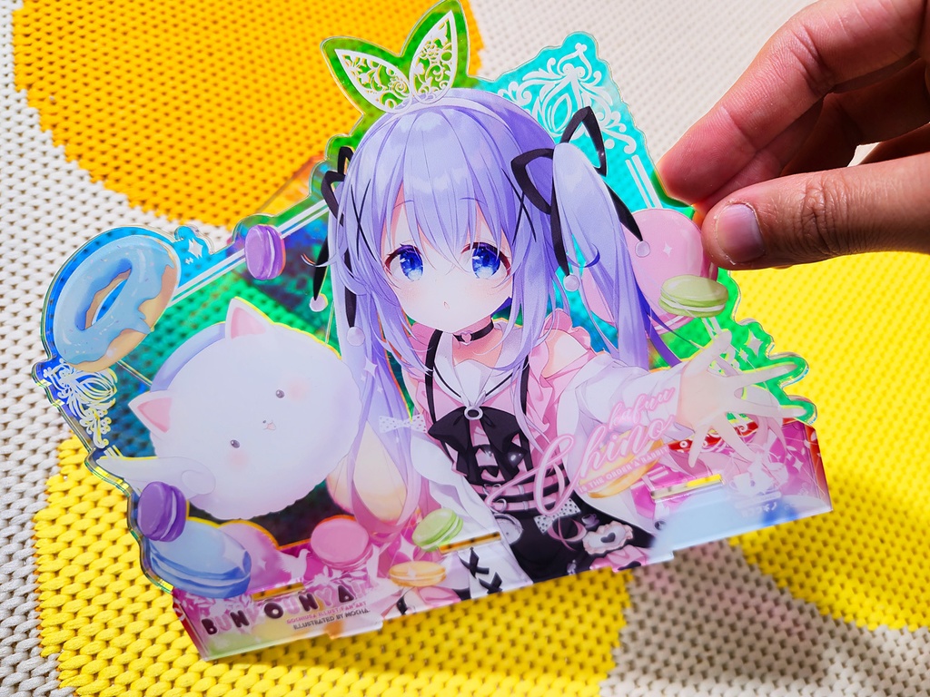 地雷系チノちゃんオーロラタブレットスタンド