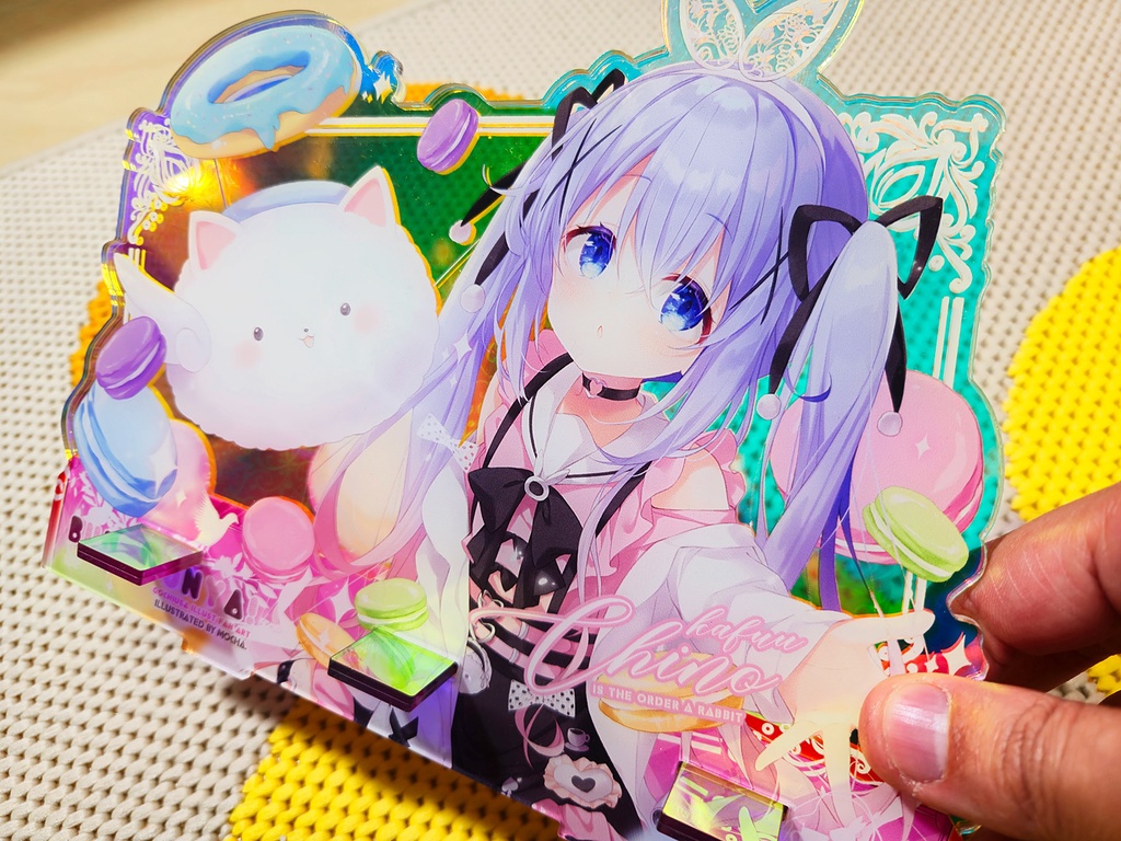 地雷系チノちゃんオーロラタブレットスタンド