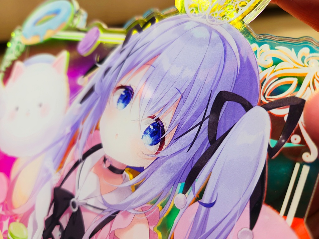 地雷系チノちゃんオーロラタブレットスタンド