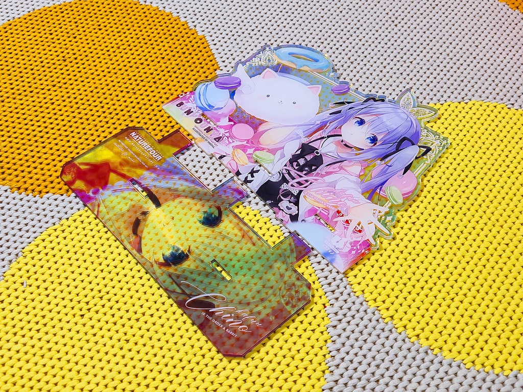 地雷系チノちゃんオーロラタブレットスタンド