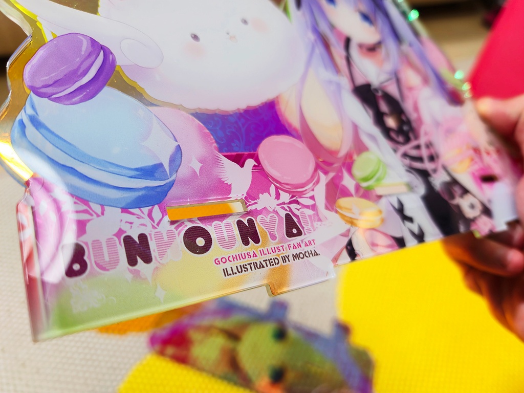 地雷系チノちゃんオーロラタブレットスタンド