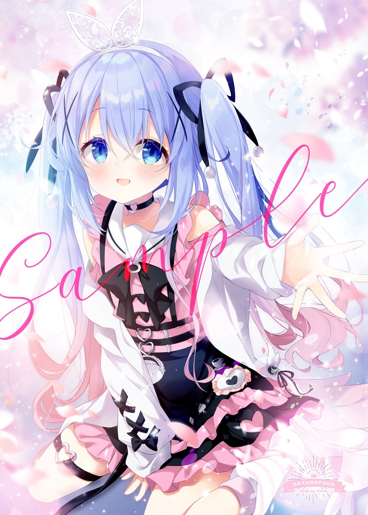 【C106予定】地雷系チノちゃんタペストリー