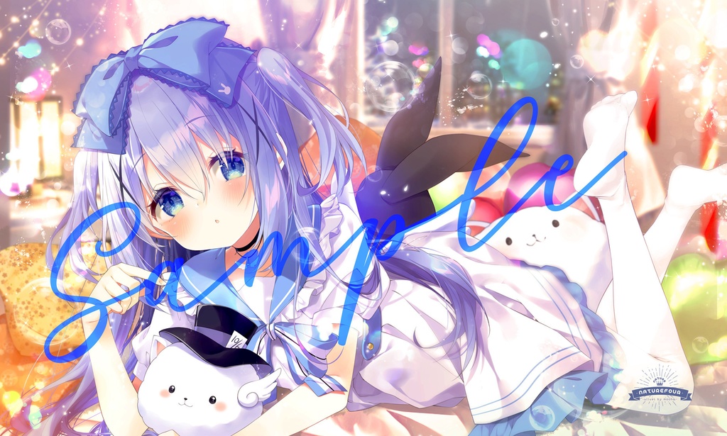 お部屋にチノちゃんプレイマット