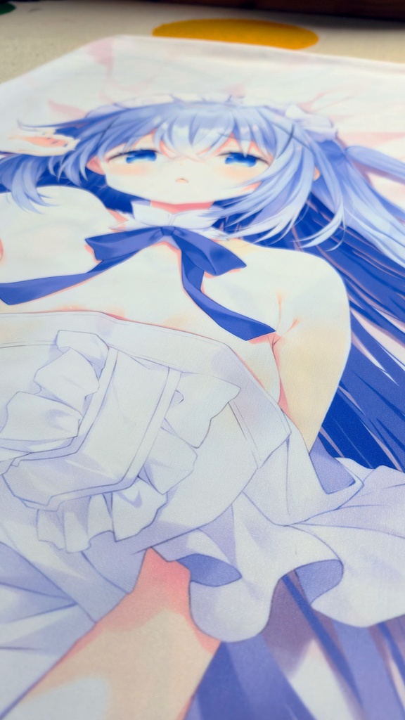 【C107新作/2月下旬発送予定】プリンセスチノ抱き枕カバー(直筆サインプロマイド入り)