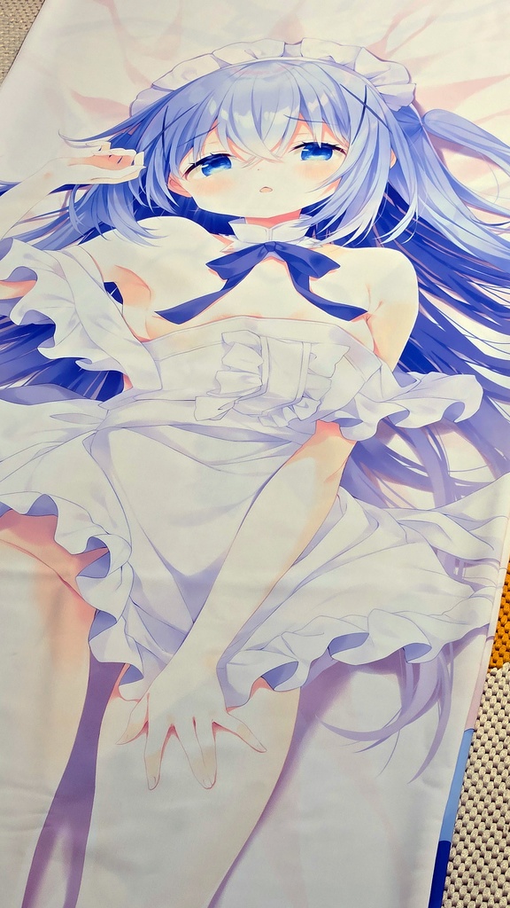 【C107新作/2月下旬発送予定】プリンセスチノ抱き枕カバー(直筆サインプロマイド入り)