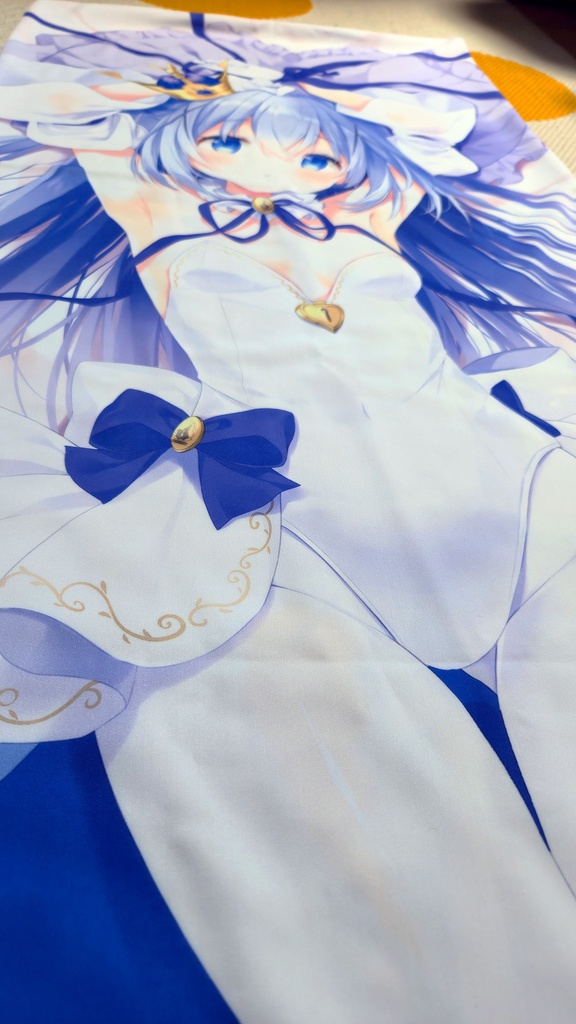 【C107新作/2月下旬発送予定】プリンセスチノ抱き枕カバー(直筆サインプロマイド入り)