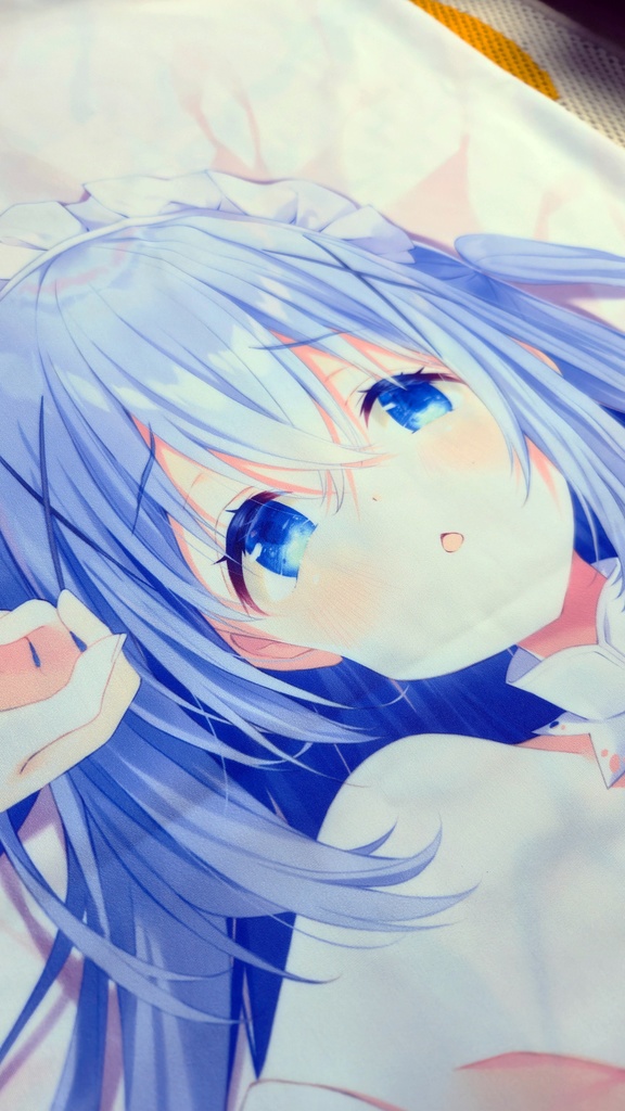 【C107新作/2月下旬発送予定】プリンセスチノ抱き枕カバー(直筆サインプロマイド入り)