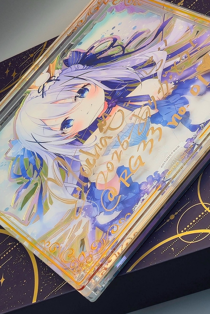 【限定/2月下旬以降発送】2026直筆サインアクリル複製画「チノちゃん」