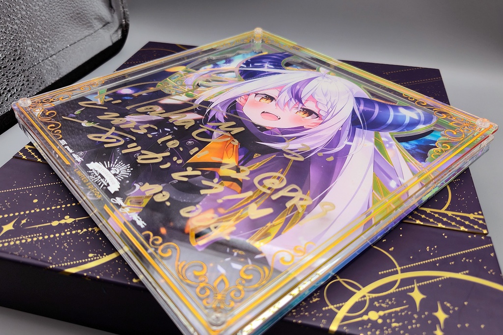 【限定/2月下旬以降発送】2026直筆サインアクリル複製画「ラプラス」