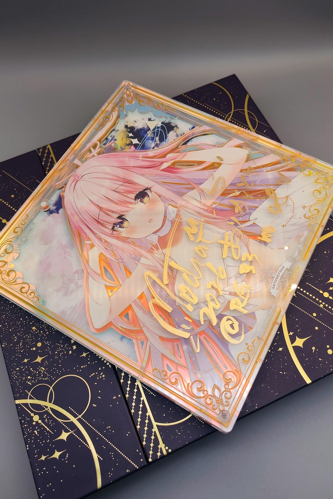 【限定/2月下旬以降発送】2026直筆サインアクリル複製画「ミカ」