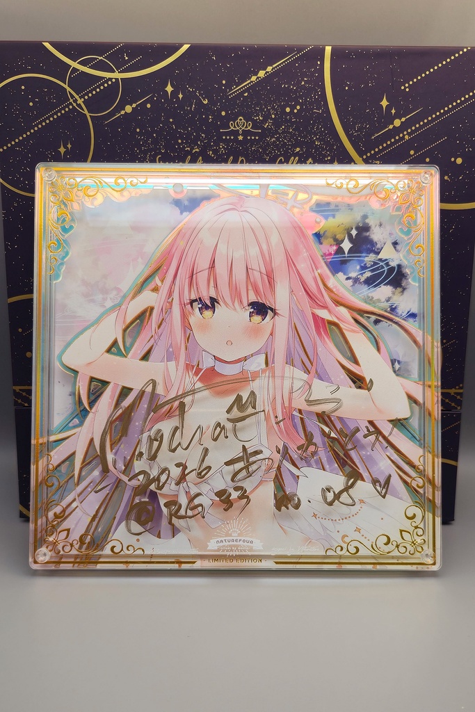 【限定/2月下旬以降発送】2026直筆サインアクリル複製画「ミカ」