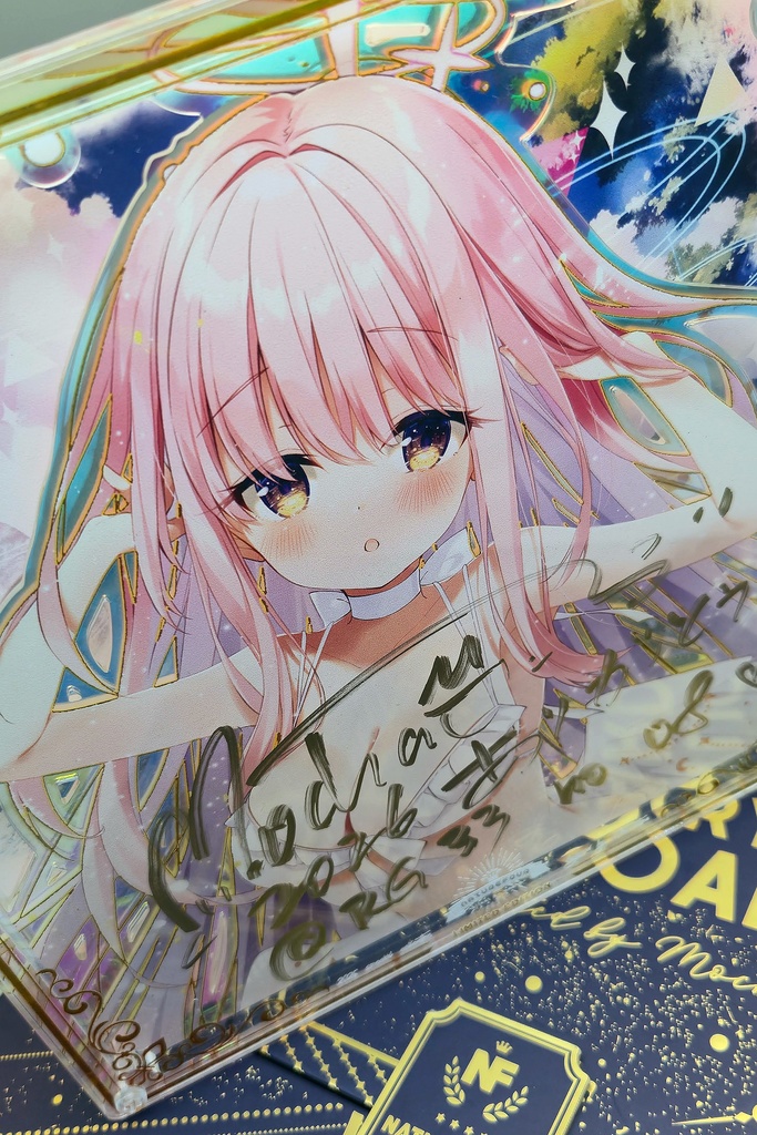 【限定/2月下旬以降発送】2026直筆サインアクリル複製画「ミカ」