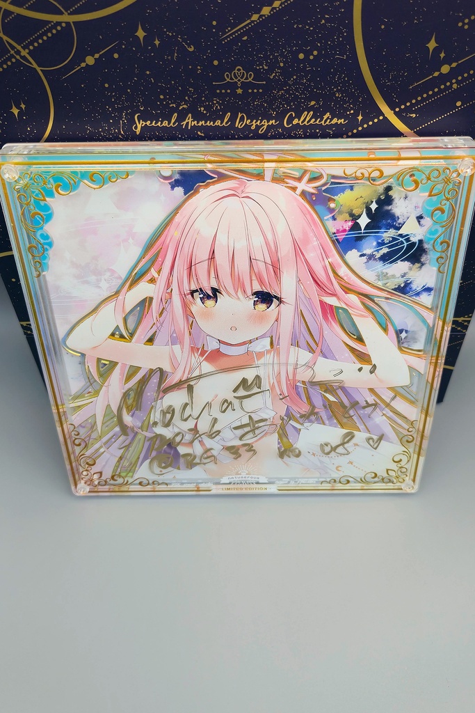 【限定/2月下旬以降発送】2026直筆サインアクリル複製画「ミカ」