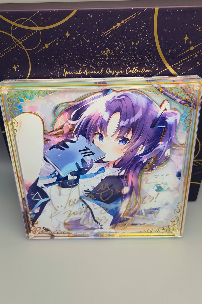 【限定/2月下旬以降発送】2026直筆サインアクリル複製画「ユウカ」