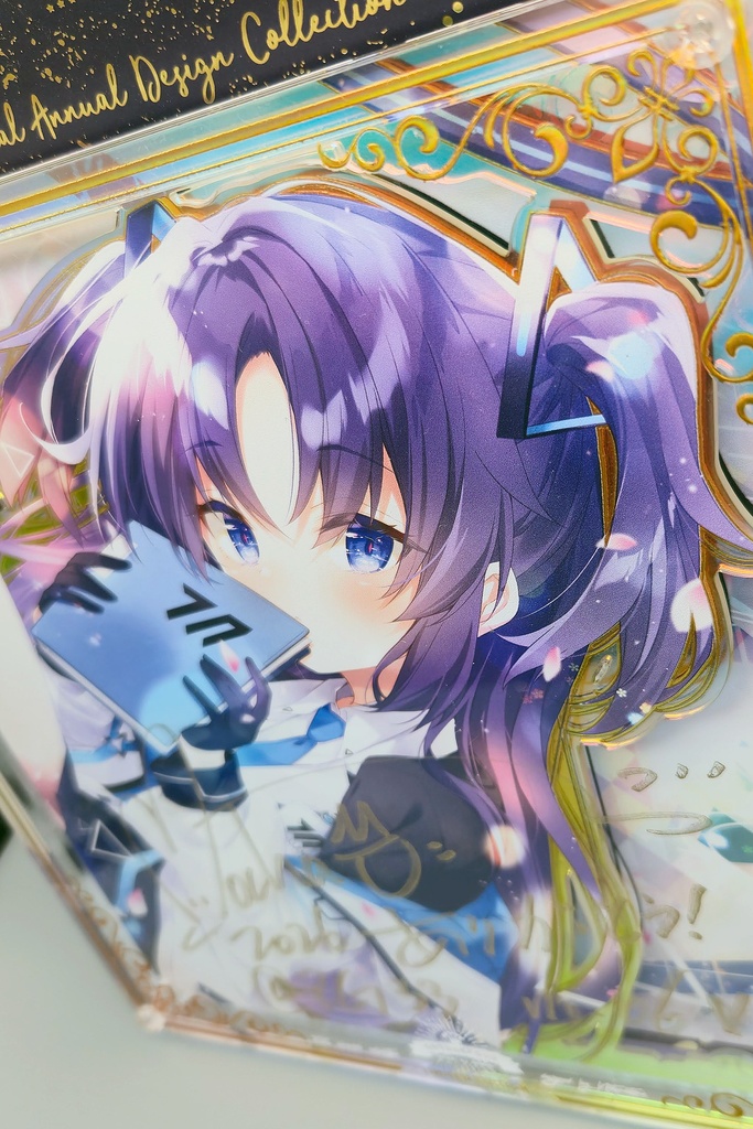 【限定/2月下旬以降発送】2026直筆サインアクリル複製画「ユウカ」