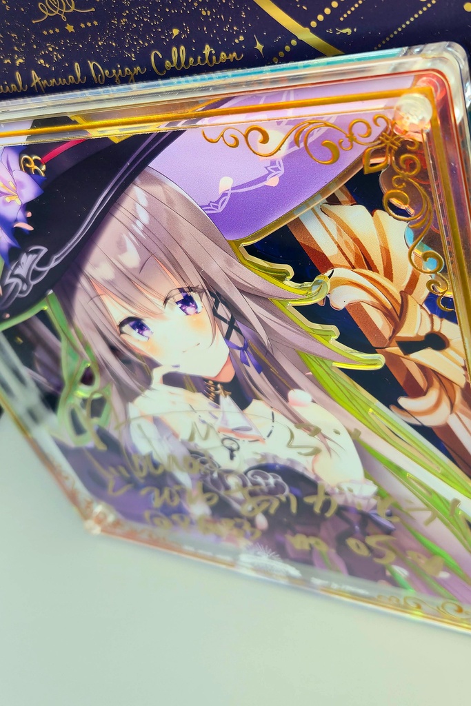 【限定/2月下旬以降発送】2026直筆サインアクリル複製画「マダムヘルタ」