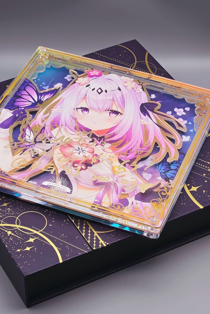 【限定/2月下旬以降発送】2026直筆サインアクリル複製画「キャストリス」