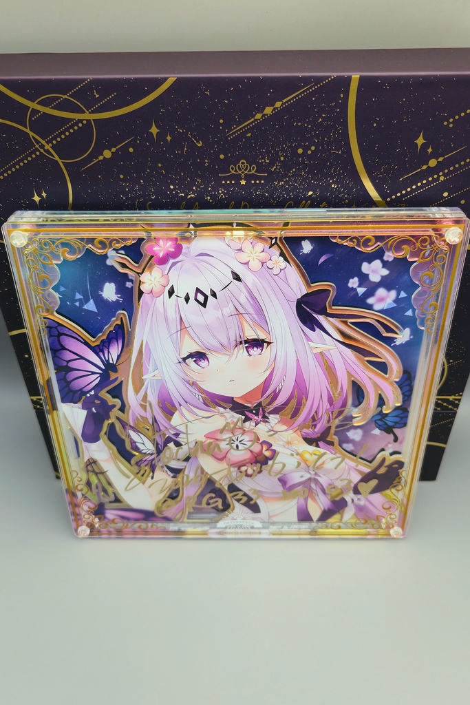 【限定/2月下旬以降発送】2026直筆サインアクリル複製画「キャストリス」