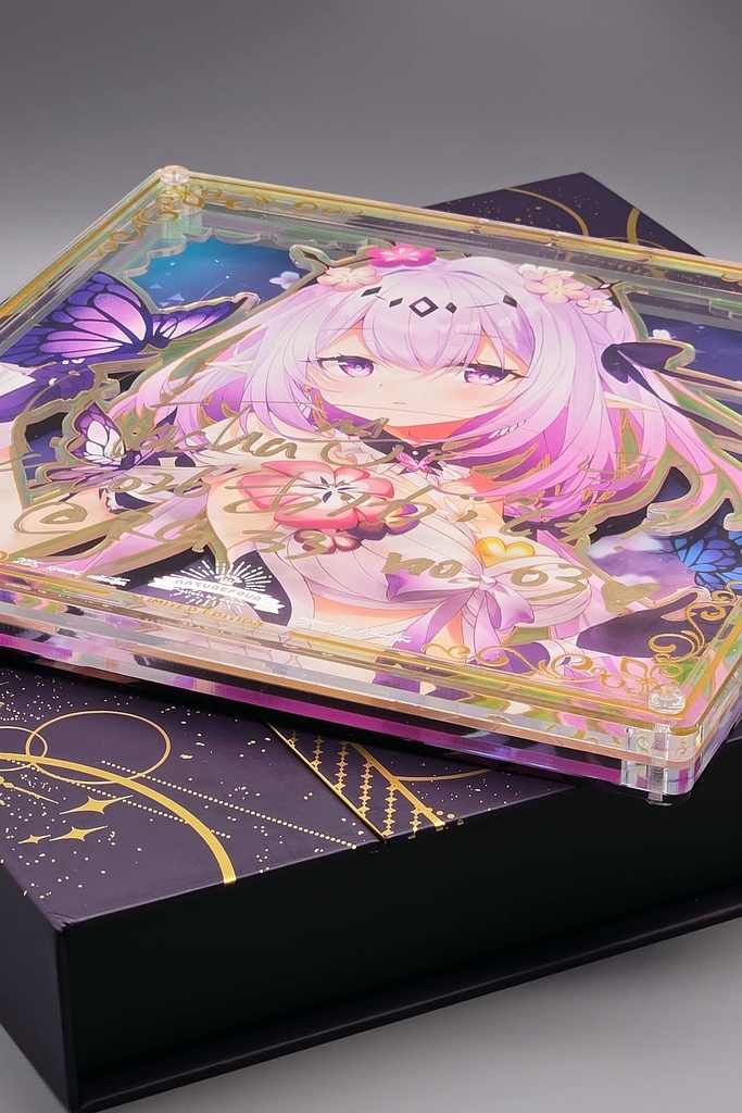 【限定/2月下旬以降発送】2026直筆サインアクリル複製画「キャストリス」