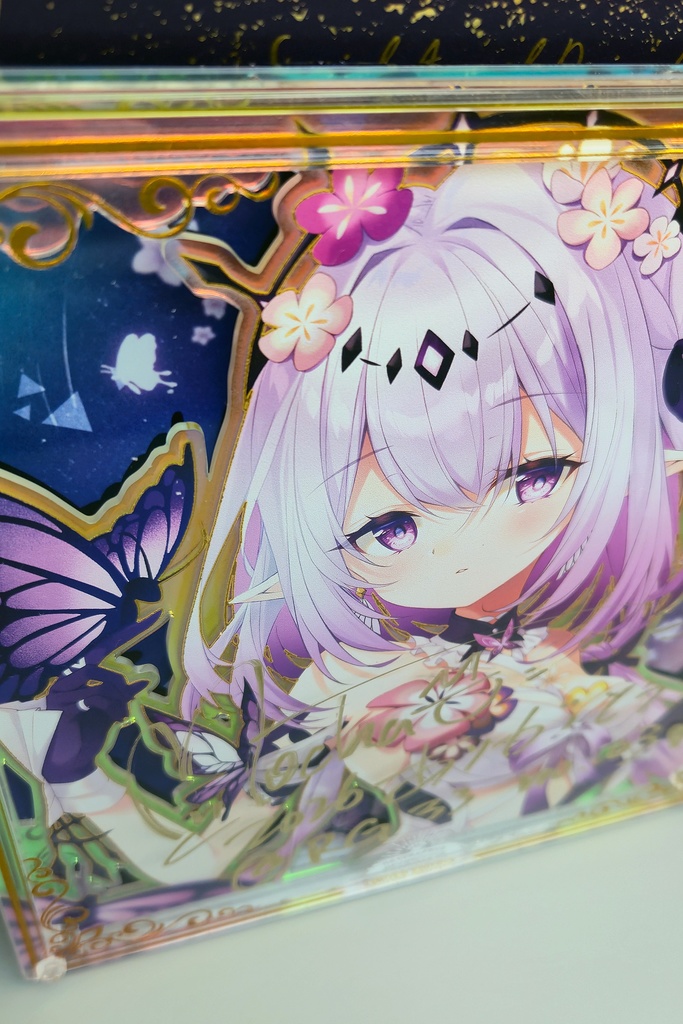 【限定/2月下旬以降発送】2026直筆サインアクリル複製画「キャストリス」