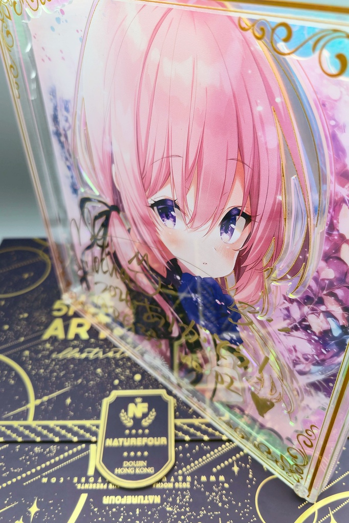 【限定/2月下旬以降発送】2026直筆サイン複製画オリキャラ「レキ」