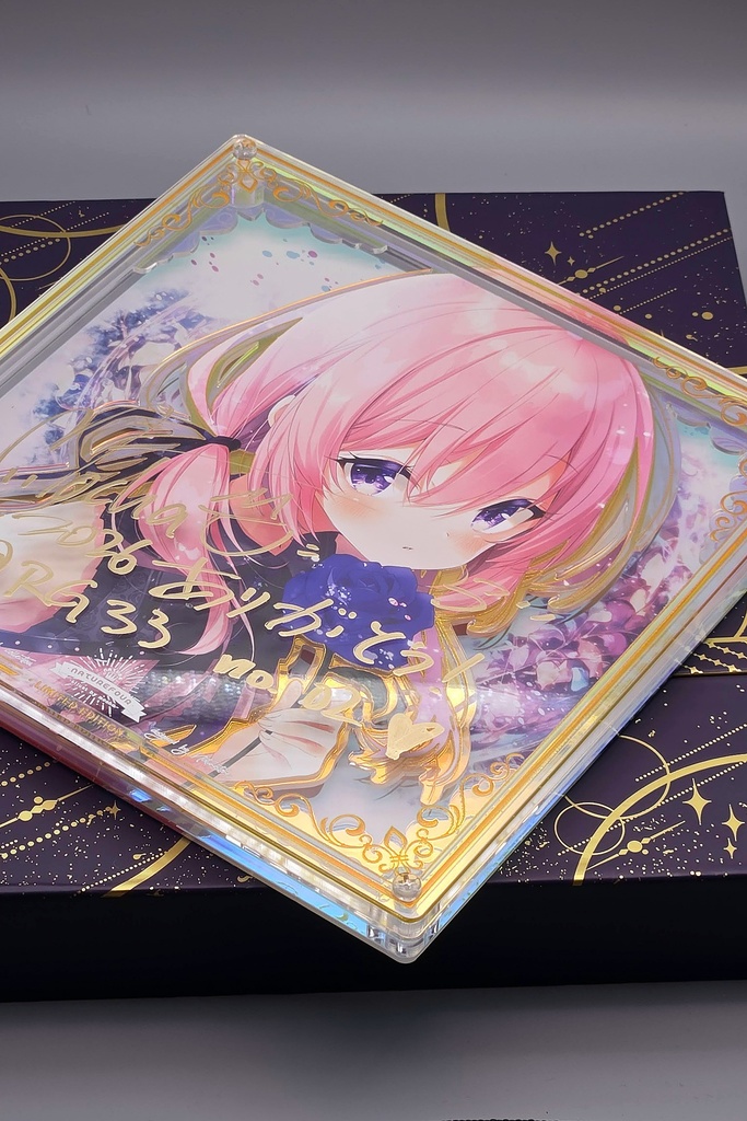 【限定/2月下旬以降発送】2026直筆サイン複製画オリキャラ「レキ」