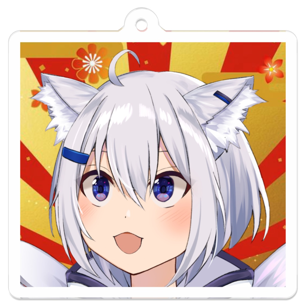 まるたまアクキー50x50(mm)