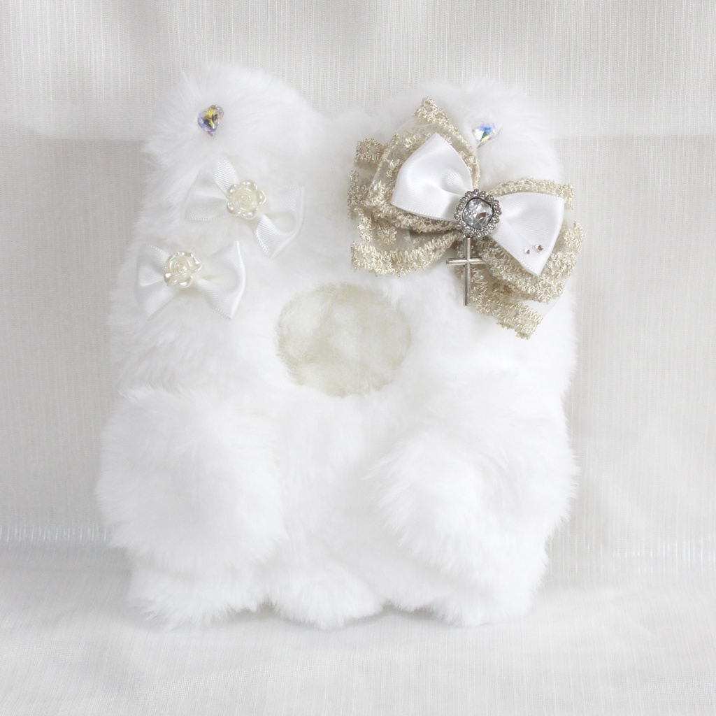 10cmぬい服♡ハロウィンのねこおばけちゃん♡