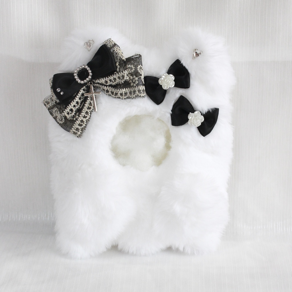 10cmぬい服♡ハロウィンのねこおばけちゃん♡