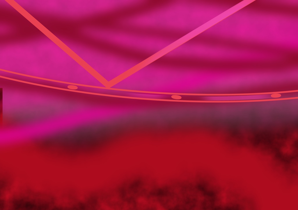 ペンタグラムの空1　ハズビンホテル　お手軽背景素材