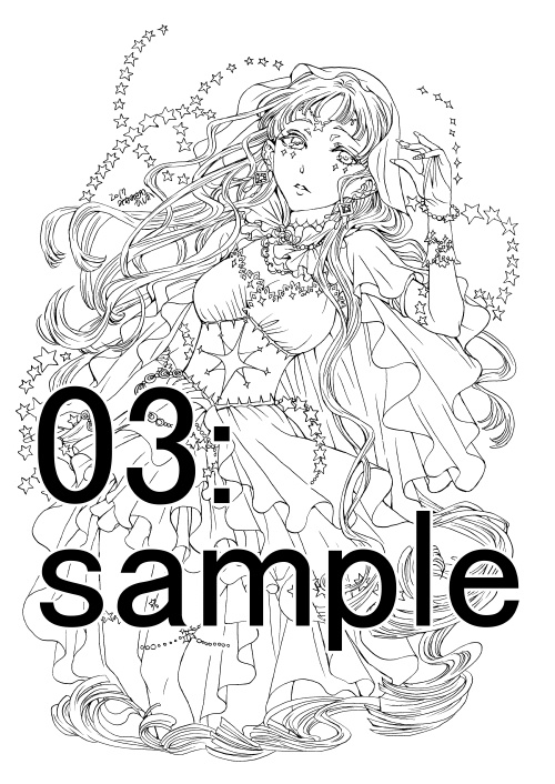 南澤久佳のたのしいぬりえ【冊子版】