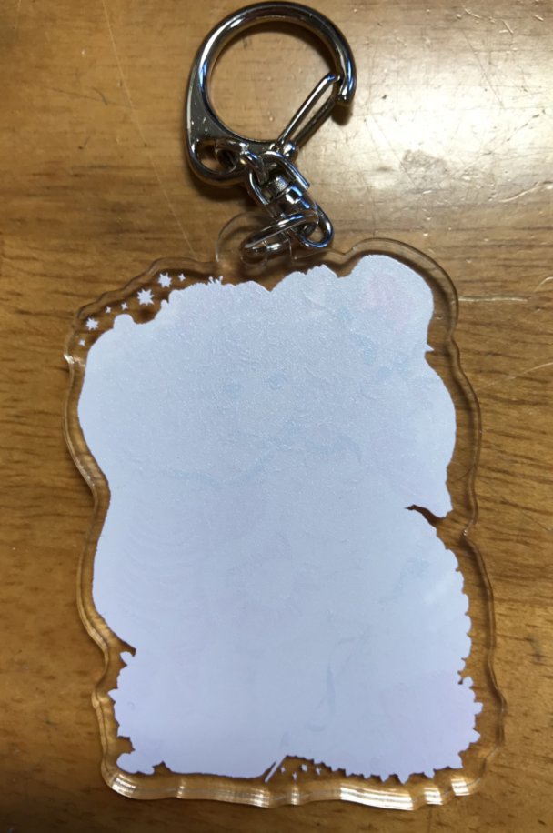 獅子座アクリルキーホルダー