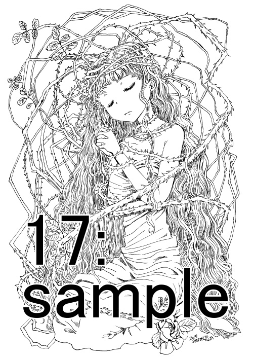 南澤久佳のたのしいぬりえⅡ【冊子版】