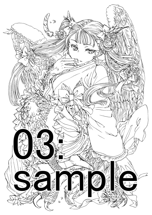 南澤久佳のたのしいぬりえⅡ【冊子版】