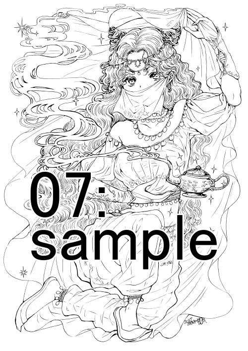 【NEW】南澤久佳のたのしいぬりえⅣ~ばら売り~1~18