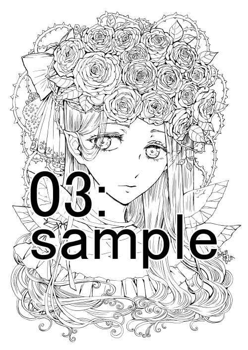 【NEW】南澤久佳のたのしいぬりえⅣ~ばら売り~1~18