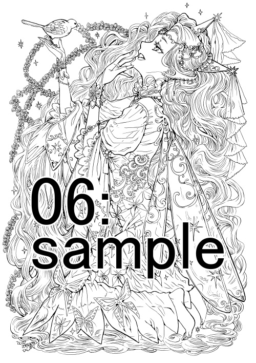 【NEW】南澤久佳のたのしいぬりえⅣ~ばら売り~1~18