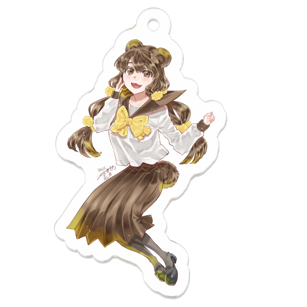 クマちゃんアクリルキーホルダー