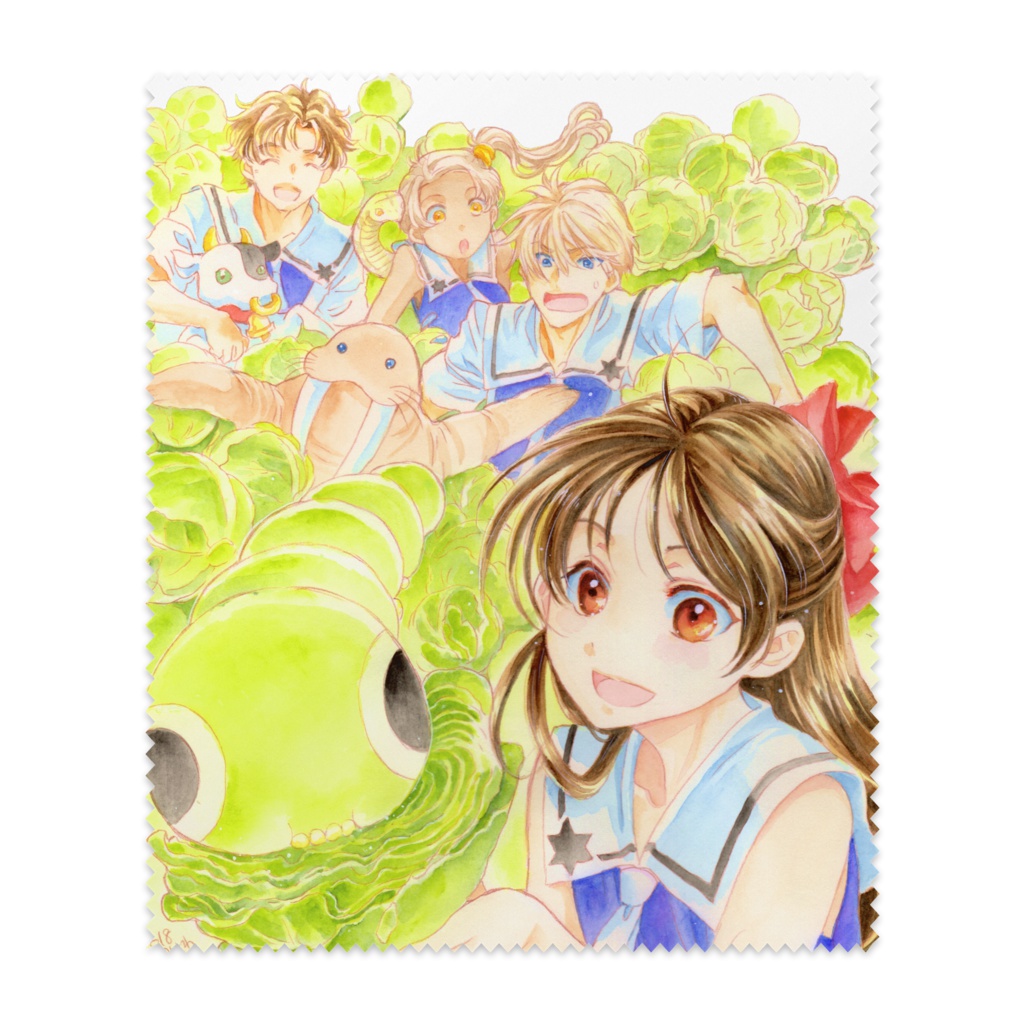 メガネ拭き【キャベツの海で捕まえて】