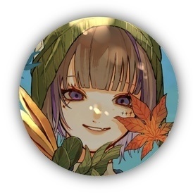 秋TSUBAKI　缶バッジ