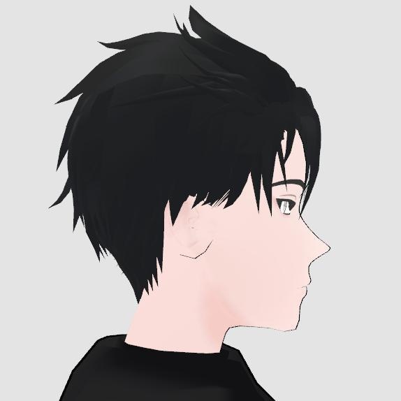 【オリジナル3Dモデル】Yuki|ミリタリー風 男性アバターVRChat向けPCモデル(VRM同梱)