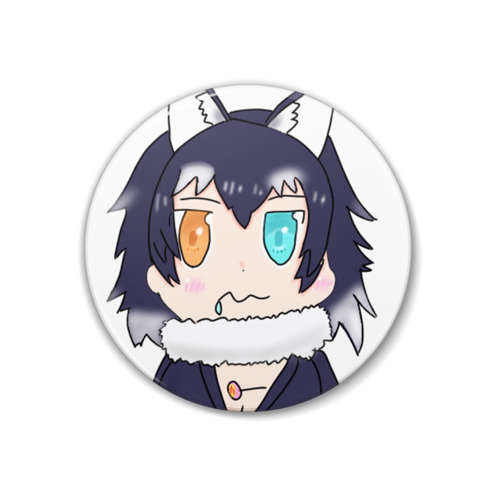 タイリク先生缶バッチ【38mm】