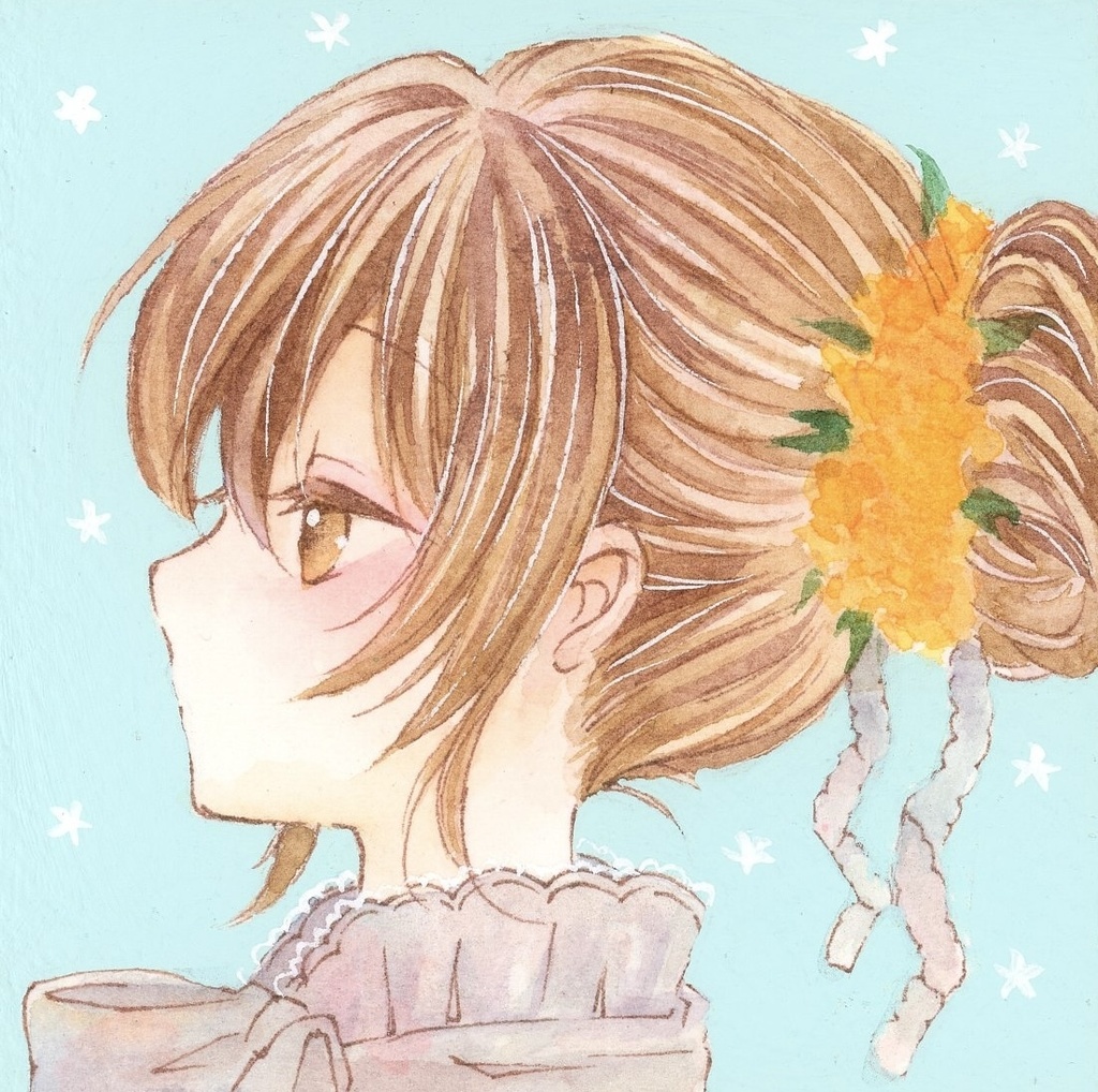 豆色紙 ミモザの夢