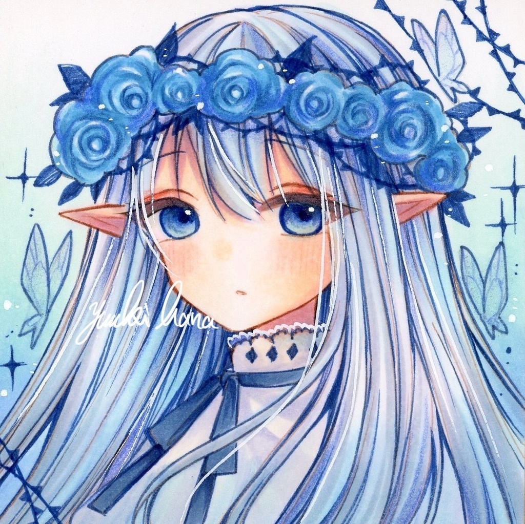 豆色紙　原画　c